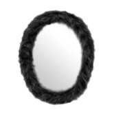 Oval Furr Mirror