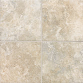 San Michele 18" x 18" Cross - Cut Field Tile in Crema