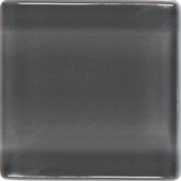Isis 12" x 12" Glass Mosaic Tile in Smoke Gray