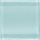 Isis 12" x 12" Glass Mosaic Tile in Whisper Blue