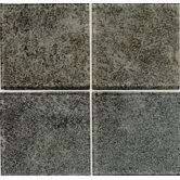 Molten Glass 4 1/4" x 4 1/4" Multi-Colored Wall Tile in Treeline
