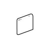 Permatones 2" x 2" Bullnose Corner in Matte Citylne Kohl