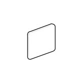 Polaris 8" x 8" Glazed Bullnose Corner in Gloss White