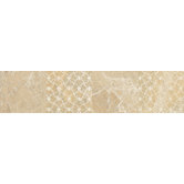 Ayers Rock 3" x 13" Unpolished Decorative Border in Solar Summit
