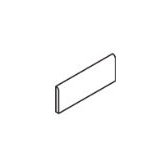Terrace 3" x 18" Unpolished Floor Bullnose in Espresso