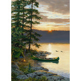 Canoe Lake 1000 Piece Puzzle
