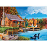 Autumn Cabin - 1000 piece puzzle