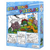 Dinosaurs Coloring Puzzle