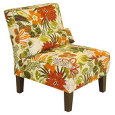 Fabric Slipper Chair