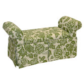 Canary Skirted Storage Bench
