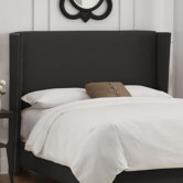 Nail Button Upholstered Headboard