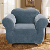 Stretch Royal Diamond Box Cushion Chair Slipcover