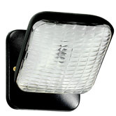 Square Remote Head for Emergency Light in Black
