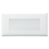 Step Light Glass Cover in White