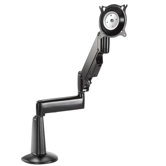 Height Adjustable Dual Arm Desk Monitor Mount for 10" - 30" Screens