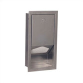 Stainless Steel Sanitary Liner Dispenser with Recess Mount