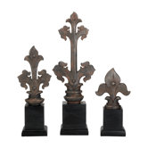 Three Piece Druid Finial Set