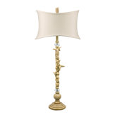 Hummingbird Candlestick Table Lamp