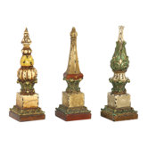 Sphere Tip Finial (Set of 3)