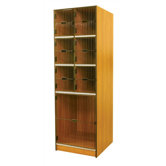 Grill Door Music Storage: 7 Compartments