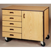 4000 Series Low Storage Mobile Cabinet
