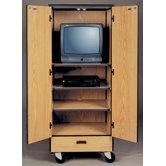 4000 Series Video Center Mobile Cabinet