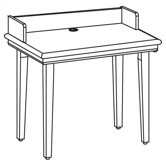 Vision Series Reference Study Carrel
