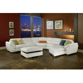 Park Tower Leather Sectional