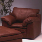 Encino Leather Chair and Ottoman
