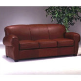 Lyon Club Leather Sofa