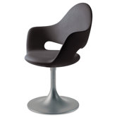 Drehsessel "Premium Soft-p" in poliertem Aluminium