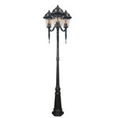 Beaumont Large Tri Light Post Lantern