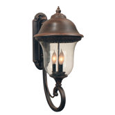 Beaumont Estate Double Scroll Outdoor Wall Lantern