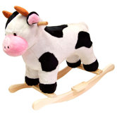 Cow Plush Rocking Animal