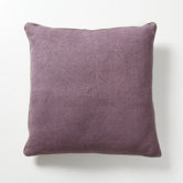 Illusion Textured Willow Basket Weave Pillow in Plum
