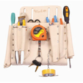 Top Grain Leather Electricians Tool Pouch Bag