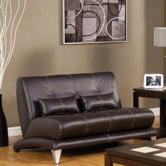 Sewell Leatherette Loveseat
