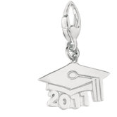 Sterling Silver Graduation Charm