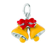 Sterling Silver Chrsitmas Bells Charm