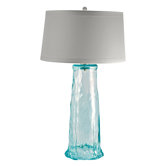 Recycled Glass Waterfall Table Lamp