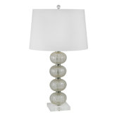 Clear Orbs Table Lamp