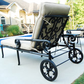 Veracruz Chaise Lounge with Cushion