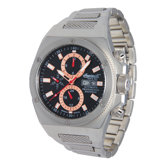 Men's Professional Engineer Watch in Silver with Rose Gold