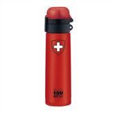 isoBottle 0.5-Liter Swiss Cross Red Thermos