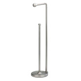 Teardrop Toilet Paper Stand Reserve in Nickel