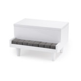 Piano Jewelry Box in White