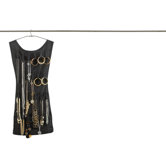 Little Black Dress Hanging Jewelry Organizer