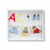 Clothesline Shadowbox Wall Frame