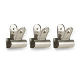 Clipper Wall Mounted Hook (Set of 3)