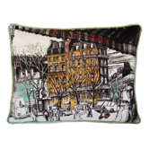Paris Cafe Decorative Pillow